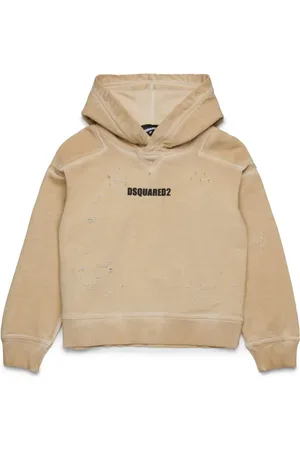 Dsquared2 Hoodie med logotyp