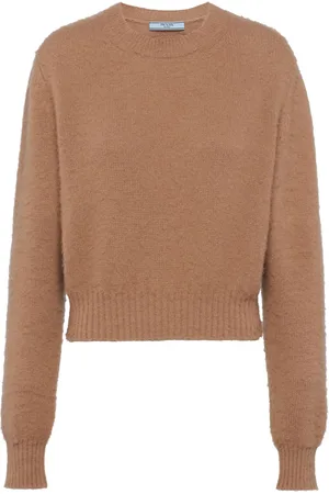 Prada Kashmirtröja med rundad hals