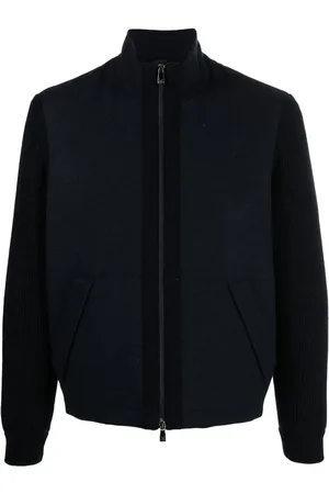 corneliani Jacka med stickad ärm