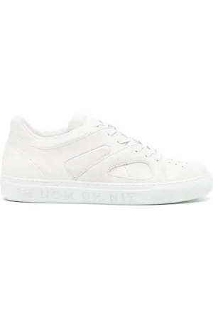 Ih Nom Uh Nit Lädersneakers med panel