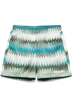 Missoni Sicksackmönstrade badbyxor