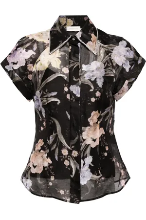 ZIMMERMANN Eden inpassad blus