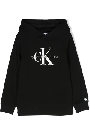 Calvin Klein Hoodie med logotyp