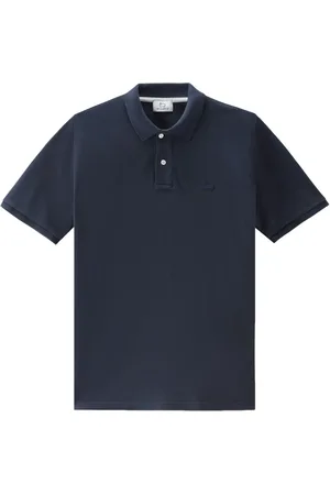 Woolrich Pikétröja med broderad logotyp