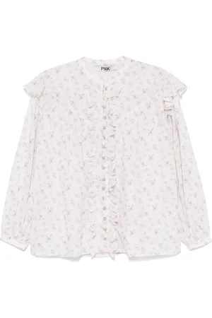 PNK Blommig blus