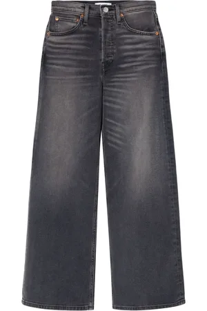 RE/DONE Croppade wide leg