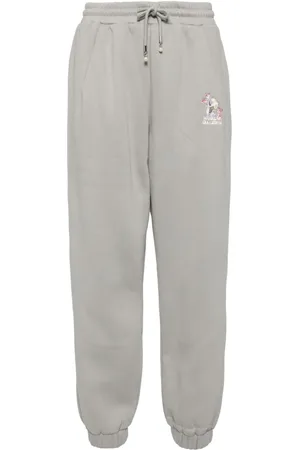 Musium Div. Sweatpants med broderad logotyp
