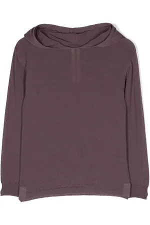Rick Owens Finstickad hoodie