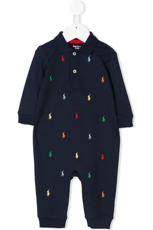 Ralph Lauren Sparkdräkt med broderad logotyp