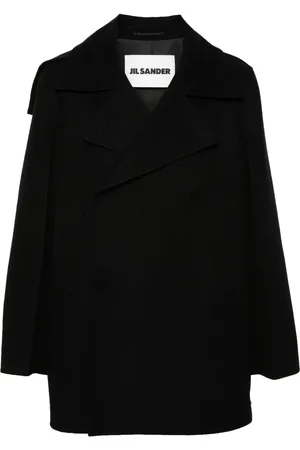 Jil Sander Dubbelknäppt kappa