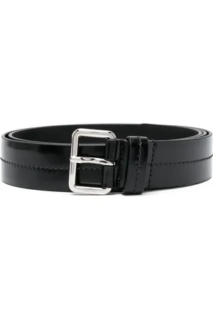 Prada Läderbälte med präglad logotyp