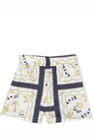 MONNALISA Baroque shorts med elastisk midja