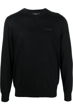 Dsquared2 Stickad tröja med logotyp