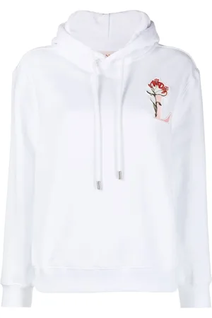 Lanvin Hoodie med broderad logotyp