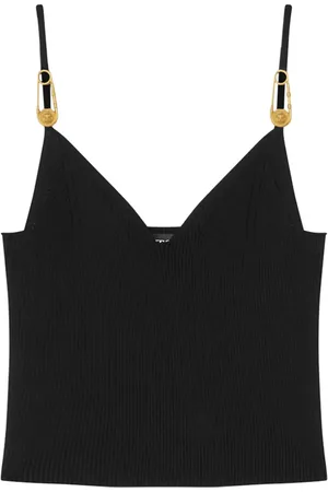 VERSACE Croptop med säkerhetsnål