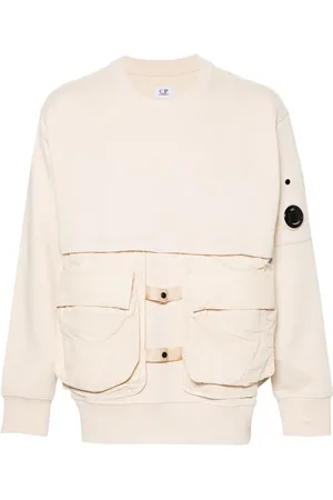 C.P. Company Sweatshirt med avtagbara paneler