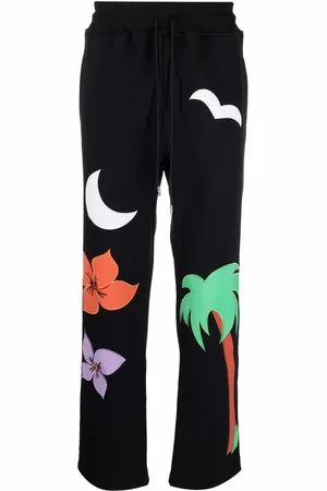 JUST DON Raka sweatpants med brodyr