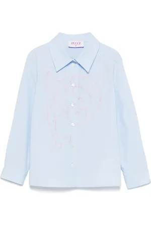 PUCCI Junior Skjorta med brodyr