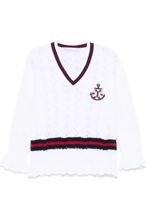 PATACHOU Tröja med broderat ankare