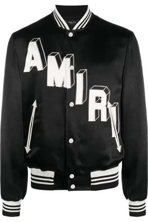 AMIRI Collegejacka med broderad logotyp
