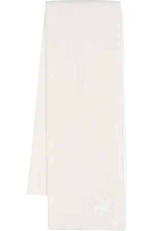 Il gufo Sjal med broderad logotyp
