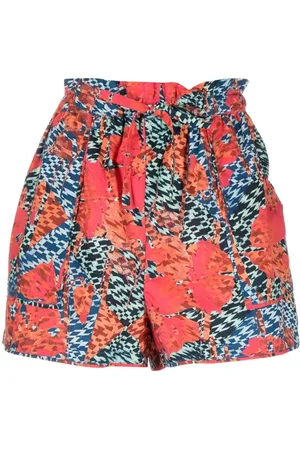 ULLA JOHNSON Edlyn korta shorts med hög midja