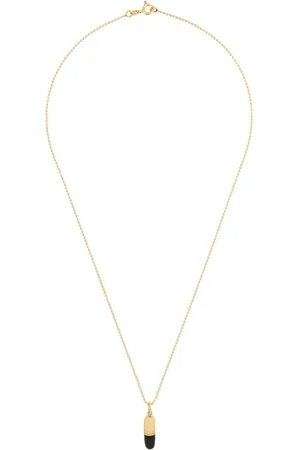 TRUE ROCKS Halsband med pillerformat smycke