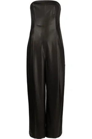 Serafini Axelbandslös jumpsuit med vida ben