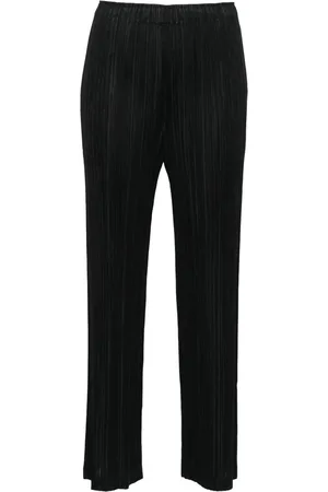 PLEATS PLEASE ISSEY MIYAKE Plisserade raka byxor