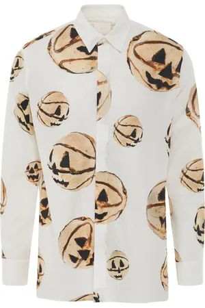 Givenchy Halloween Pumpkin skjorta med tryck