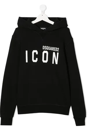 Dsquared2 TEEN Icon huvtröja med logotyp