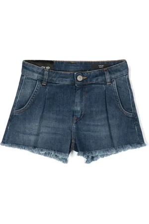 Dondup Jeansshorts med fransar