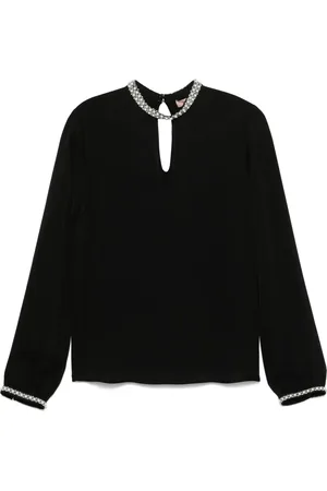 Twin-Set Blus i crêpe