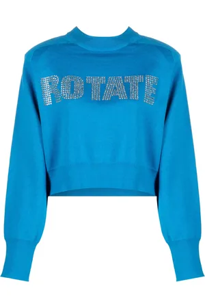 ROTATE Shandy sweatshirt med logotyp