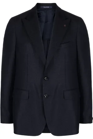 TAGLIATORE Enkelknäppt blazer med spetsiga slag
