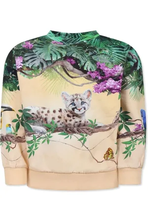 Molo Sweatshirt med grafiskt tryck