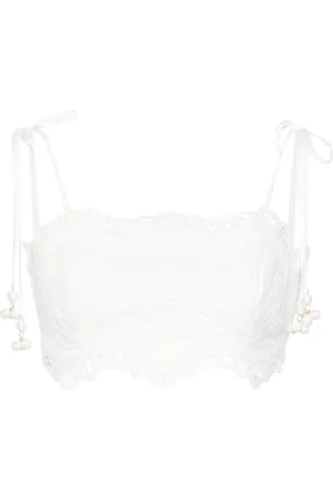 ZIMMERMANN Ottie blus med engelsk brodyr