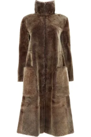 Giorgio Armani Fårskinnskappa