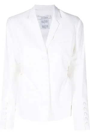 Rokh Skräddad blazer med utskuren detalj