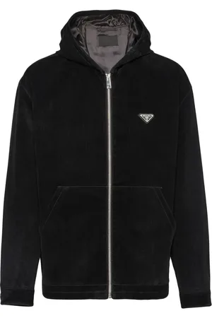 Prada Jacka med triangelformad logotyp