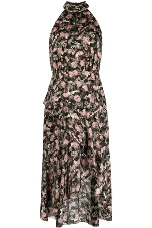 Marchesa Notte Magnolia slipklänning med blommigt tryck