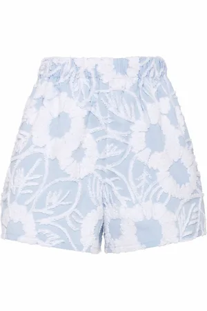 Prada Shorts med blomsterbrodyr