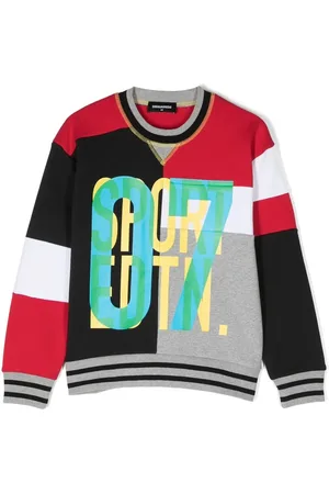 Dsquared2 Sweatshirt med färgblock