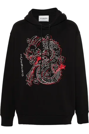 Iceberg Hoodie med brodyr