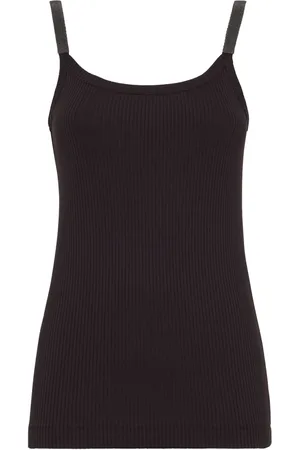 Brunello Cucinelli Linne med kantdetalj