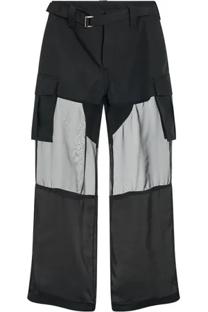 SACAI Raka byxor cargobyxor med transparent detalj