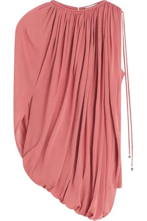 Lanvin Draperad jerseytopp