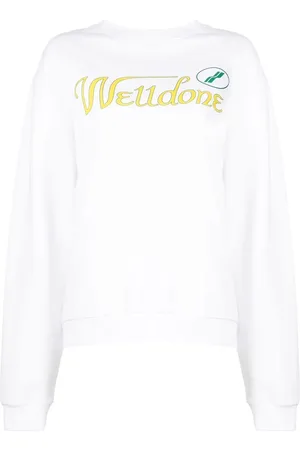 We11 Done Hoodie med logotyp