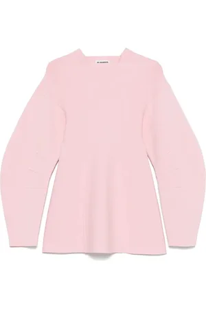 Jil Sander Tröja med rundad hals