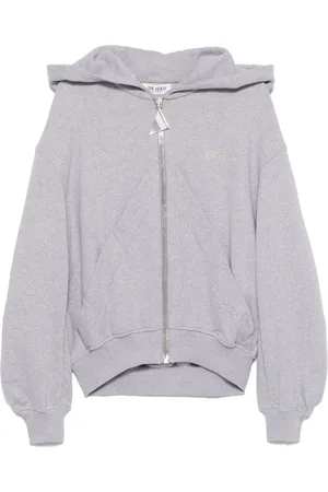 The Attico Hoodie med upphöjd logotyp